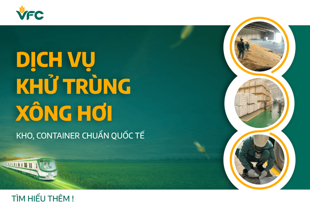 Dịch Vụ Khử Trùng Xông Hơi Kho, Container Chuẩn Quốc tế